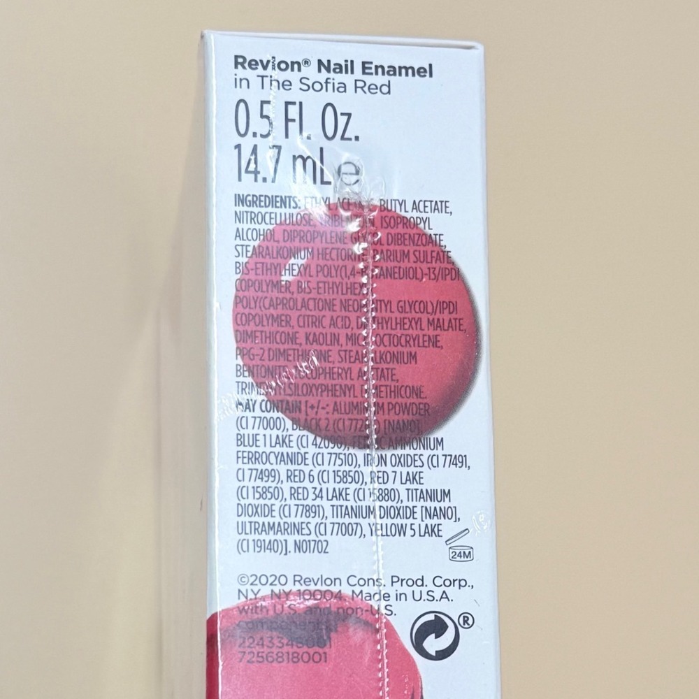 Revlon X Sofia Carson The Sofia Reds Lip & Nail Kit Limited Edition New Sealed - Picture 5 of 5
